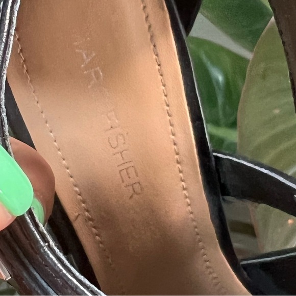 Marc Fisher Studded Peep Toe Booties - Picture 9 of 10